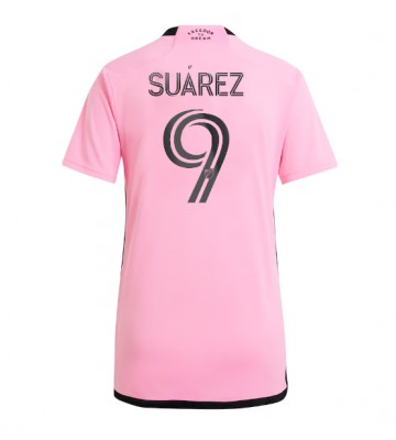 Inter Miami Luis Suarez #9 Primera Equipación Mujer 2024-25 Manga Corta